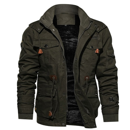 Veyro™ - Stilren Modern Jacka med Foder & Flera Fickor