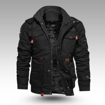 Veyro™ - Stilren Modern Jacka med Foder & Flera Fickor